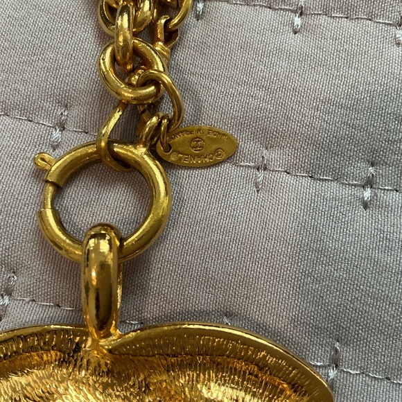 CHANEL CC Necklace and CC Clip Earrings - Picture 3 of 11